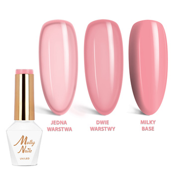 Lakier hybrydowy LED/UV Gel Polish Business Class Nr 311 Nude Blazer MollyNails HEMA/Di-HEMA Free 8g