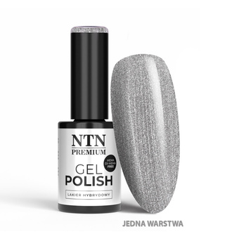 Lakier hybrydowy LED/UV Gel Polish Blacks Nr 566 Limited Edition NTN Premium HEMA/Di-HEMA Free 5g