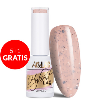 5+1gratis Lakier hybrydowy AlleLac Fizzy Cocktails Collection 5g Nr 105