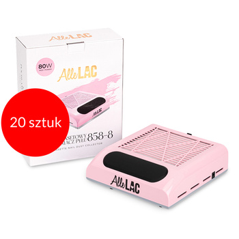 20sztuk Pochłaniacz pyłu 80W kasetowy AlleLac 1-wiatrakowy różowy 858-8 3m długości kabla