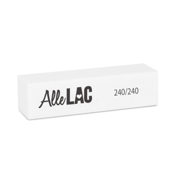 Bloczek blok polerski AlleLac 240/240 Premium biały