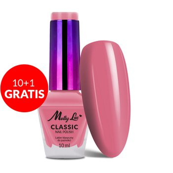 10+1gratis Lakier klasyczny do paznokci Classic Nail Polish MollyLac Nr 07 10 ml