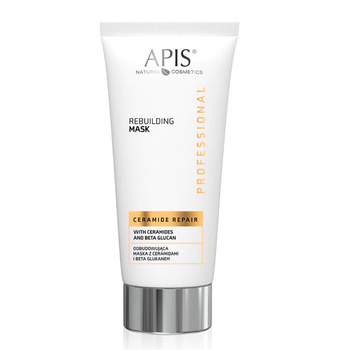 Maska do twarzy odbudowująca z ceramidami i beta glukanem Apis 200 ml