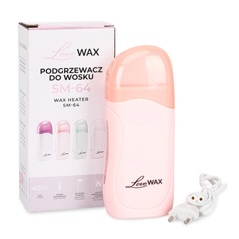 Podgrzewacz do wosku LoveWax SM-64 jasnoróżowy 40W 150 ml