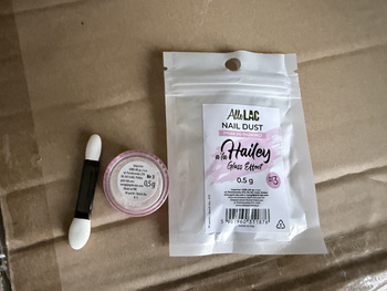 10+1gratis Pyłek do paznokci A la Hailey glass effect AlleLac Nr 3