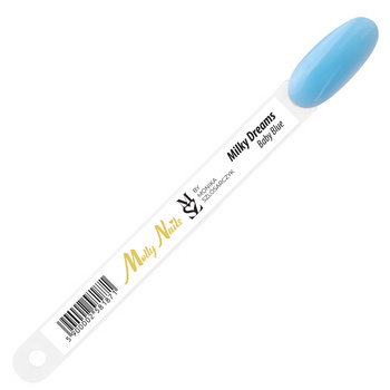 Шаблон для паличок Milky Dreams Gel Baby Blue від Моніки Шлосарчик (Molly Nails)