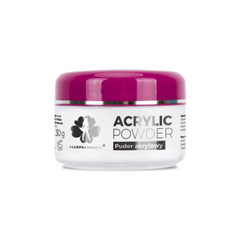 Allepaznokcie Clear Acrylic Nail Powder, 30 g, No. 1