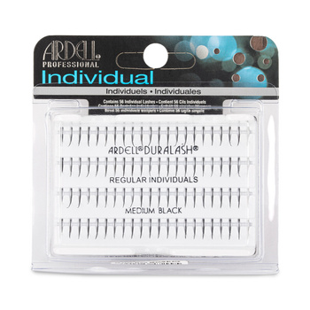 Ardell Individual Duralash Wimpernbüschel, Regular, Medium, Schwarz, 56 Stück