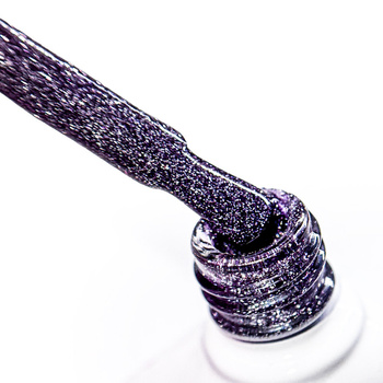 Smalto ibrido Molly Nails Flashing Lights 3 Into the Darkness senza HEMA/Di-HEMA 8 g n. 614