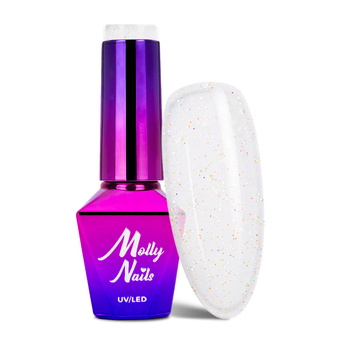 Гібридний лак Molly Nails Wedding Dream & Champagne Dom Perignon 8 г № 380