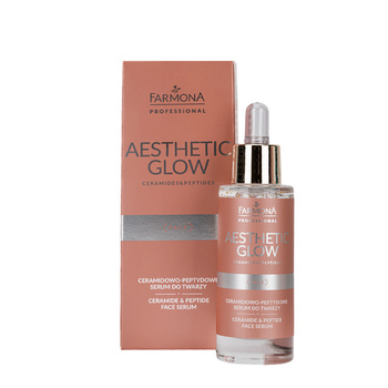Sérum facial con ceramidas y péptidos Farmona Aesthetic Glow, 30 ml