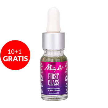 10+1 gratis: Olio profumato per unghie First Class MollyLac Nail &amp; Cuticle Oil 10 ml