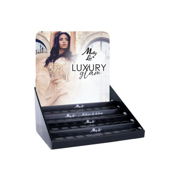 Стелаж для 45 гібридних лаків MollyLac Luxury Glam 5 мл — порожній