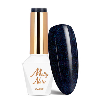 Smalto ibrido Molly Nails Winter Crystalize Last Night senza HEMA/Di-HEMA 8 g n. 227
