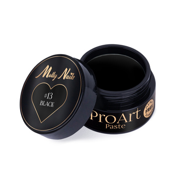 ProArt Paste Molly Nails Black – Verzierungspaste, HEMA/Di-HEMA-frei, 5 g, Nr. 13