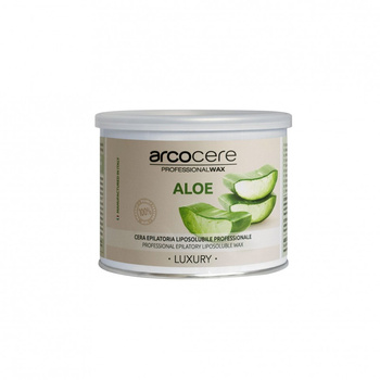 Cire dépilatoire en pot Arcocere aloès 400 ml
