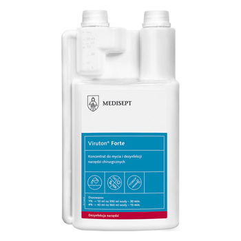 Concentrato per la pulizia e la disinfezione degli strumenti Medisept Viruton Forte 1 L