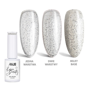 Vernis hybride LED/UV Gel Polish AlleLac x Rosie Beauty « Szron » sans HEMA/Di-HEMA, 6 g
