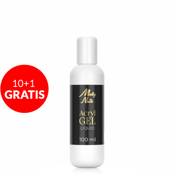 Рідина для розрівнювання та моделювання акрилогелю AcrylGel Liquid Molly Nails 100 мл