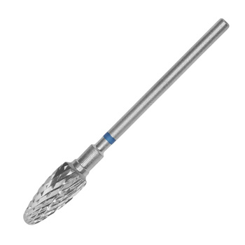 Hartmetallfräser, konisch, rund, blau, Staleks Expert 6/14 mm