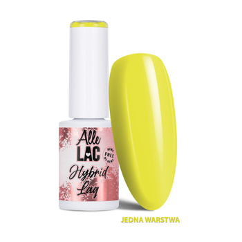 Esmalte híbrido LED/UV Gel Polish Yellows Y3 Sunkiss AlleLac sin HEMA ni Di-HEMA, 6 g
