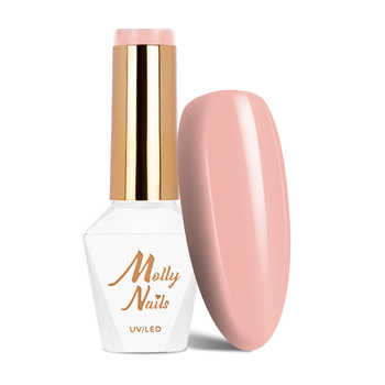 Гібридний лак Molly Nails Sensual Adele без HEMA/Di-HEMA, 8 г, № 202