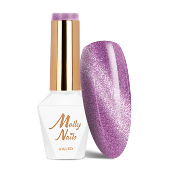 Magnetischer Hybridlack mit Cat-Eye-Effekt Cat Eye Womanity Miss Violet Molly Nails HEMA/Di-HEMA-frei 8 g Nr. 442