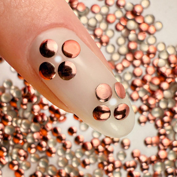 ShinePins : clous lisses, strass, décorations pour ongles, format large, NTN Premium n° 4, 5 g