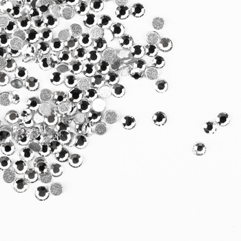 SS3 Crystal glass nail rhinestones, approx. 50 pcs.