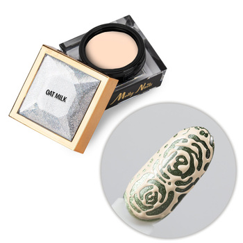 Creative Flow Color Gel – kreatives NailArt-Gel für den Effekt von verlaufenden, weichen Mustern Molly Nails Oat Milk HEMA/Di-HEMA-frei 5 g