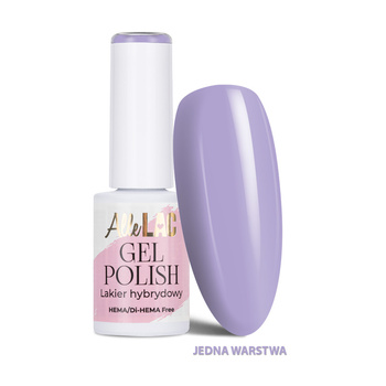Esmalte híbrido LED/UV Gel Polish Purples P3 Pastel AlleLac sin HEMA ni Di-HEMA, 6 g