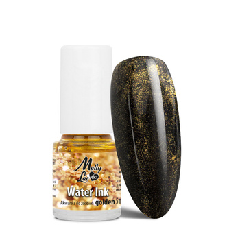 Water Ink MollyLac ART акварель для декорування Golden 5 мл