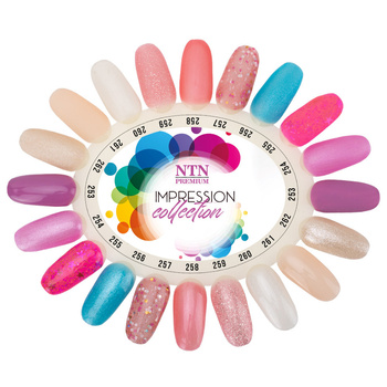 Campionario Ntn Premium Impression lucido e opaco, 10 colori