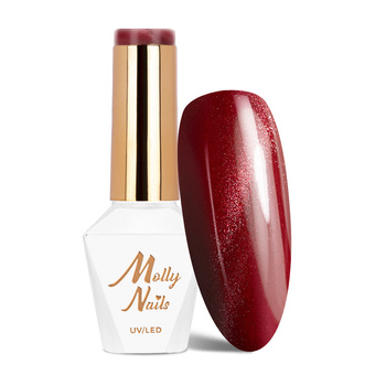 LED/UV-Gel-Nagellack Reds Cat Eye Red Nr. 231 Molly Nails HEMA/Di-HEMA-frei 8 g