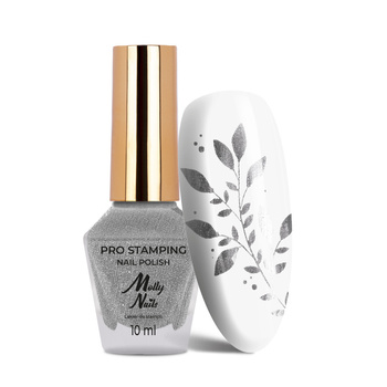 Molly Nails PRO Stamping silver stamping polish, 10 ml