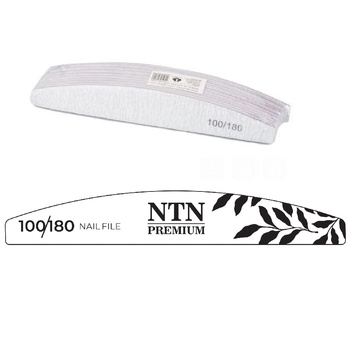 Lime à ongles en forme de bateau, motif zébré, grain 100/180, lot de 10 pièces