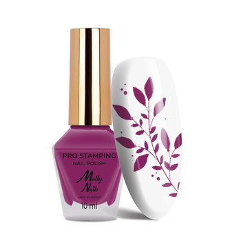 Лак для штампів та стемпінгу Molly Nails PRO Stamping Fuchsia № 22, 10 мл