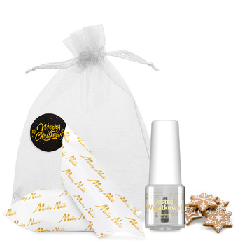 Sonderedition Nagelhaut- und Nagelöl mit Lebkuchenduft und Fudge-Bonbons in einem dekorativen Säckchen, 5 ml