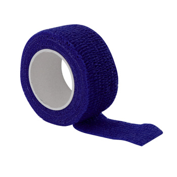 Benda adesiva coesiva elastica blu navy 2,5 cm x 4,5 m n. 11