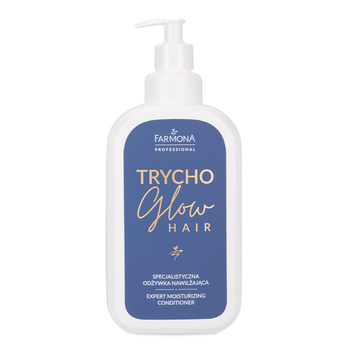 Спеціалізований зволожуючий кондиціонер для волосся Farmona Trycho Glow Hair 900 мл