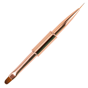 Doppelseitiger Gelpinsel, oval, 9 mm, für Verzierungen, No Name