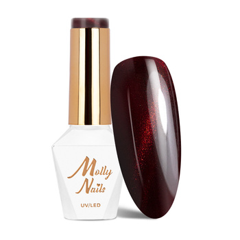 LED/UV-Gel-Nagellack Reds Cat Eye Red Nr. 238 Molly Nails HEMA/Di-HEMA-frei 8 g