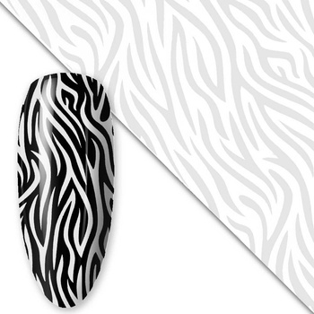 Lámina de transferencia White Collection, 100 cm, n.º 10