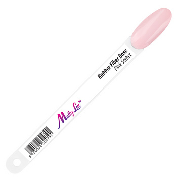 Шаблон паличок MollyLac Rubber Fiber Base Pink Sorbet