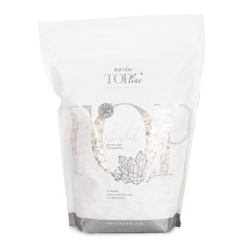 Твердий віск у капсулах для епіляції без смужок ItalWax Top Line Crystal 750 г