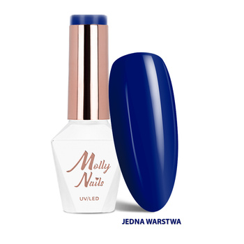 Гібридні лаки LED/UV Gel Polish Sorbet № 290 Lemon Cream Molly Nails без HEMA/Di-HEMA, 8 г