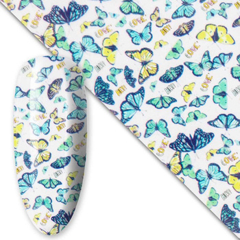 Трансферна плівка Butterflies 100 см № 20