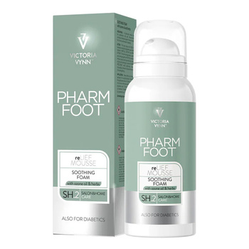 Заспокійлива пінка з озонованою олією та травами Victoria Vynn Pharm Foot reLIEF MOUSSE 105 мл