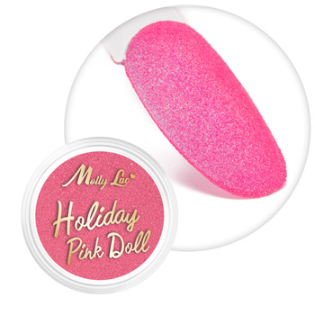 Ефект для нігтів Holiday Pink Doll MollyLac 1 г № 6