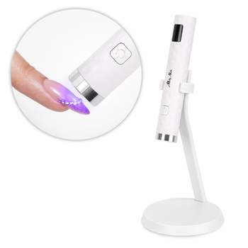 LED-лампа для нігтів 5 Вт Molly Nails для гібридних лаків, гелів LED/UV та акрилогелів, бездротова, біла, I2, довжина кабелю 3 м